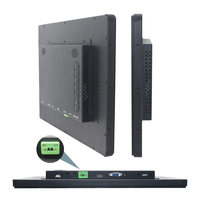 Sunlight Readable 13.3 15 17 18.5 19 21.5 23.8 27 32 Touchscreen Monitor with HDMI/VGA USB Touch Waterproof Industrial Monitor