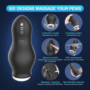 Envío Rápido desde Almacén en EE. UU., Dispositivo de Masaje Vibratorio con Ventosa Automática para Avión, Estimulador de Glande, <span class=keywords><strong>Masturbador</strong></span> <span class=keywords><strong>Masculino</strong></span> para Adultos - Product Image 4