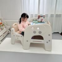 Meubles pour enfants Étudiant Étude ergonomique Lecture Enfants enfants tables à dessin Matériau HDPE réglable en hauteur