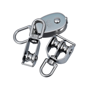 M20 M25 M32 M50 M100 thép không gỉ ròng rọc khối kẽm mạ gian lận phần cứng và đóng gói tùy chỉnh để nâng - Product Image 5