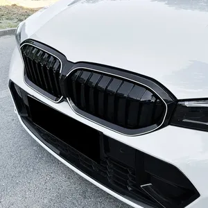 สำหรับรถยนต์ซีรีส์ 3 รุ่น G20 G21 G28 LCI ปี 2023 2024 2025 กระจังหน้าช่องลมแบบเส้นเดียวสำหรับรถแข่ง ชุดแต่งภายนอกรถยนต์ - Product Image 4