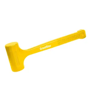 Hot Sale High Quality Plastic 1LB Dead Blow Hammer Auto Repairing Mallets Hammer