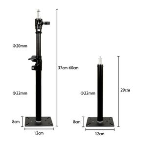 Studio Photo Vidéo Lumière Plafond Rail Piste COB Lampe Photographie Boîte Souple Microphone Support Bras Support Support Support Mural - Product Image 4