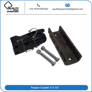 Coupleur à languette réglable de 15,000 lb, kit d'attelage de remorque de 2 à 5/16 pouces avec support et boulons - Product Image 2