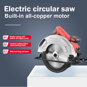 New High Quality 7 Inch 1450W Handheld Electric Circular Saw with Laser Guide Dust Collection Bag Professional <b>Power</b> <b>Tool</b> - Product Image 5