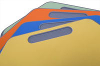 Octogone d'étude Offre Spéciale 2025 et dessus de bureau hexagonal avec MDF coloré pour table de classe