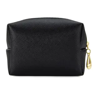2023 Custom Large Women Cosmetic Bags Organizer Beauty Case PU Leather Waterproof Zipper Make Up Bag Travel Makeup Bag