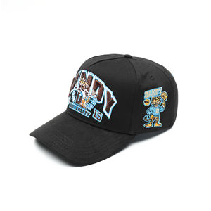 قبعات إل بارباس بشعار مخصص، قبعات كروم بخمسة ألواح للجنسين، قبعات بيسبول رياضية بحافة منحنية - Product Image 1