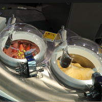 Machine à glace dure intelligente CE NFS Certificat Pro V2, congélateur discontinu tout-en-un, machine à gelato, sorbetière