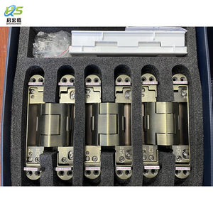 2d Adjustable Hydraulic Concealed Hinge Smooth Self-closing 100kg Soft Close Hidden Bld-g180 110 Degree Opening Full - Product Image 1