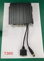Enregistreur mobile MDVR 4G OEM d'usine 4 canaux AHD 1080P avec GPS, Wi-Fi et stockage HDD pour la surveillance des flottes de véhicules commerciaux
