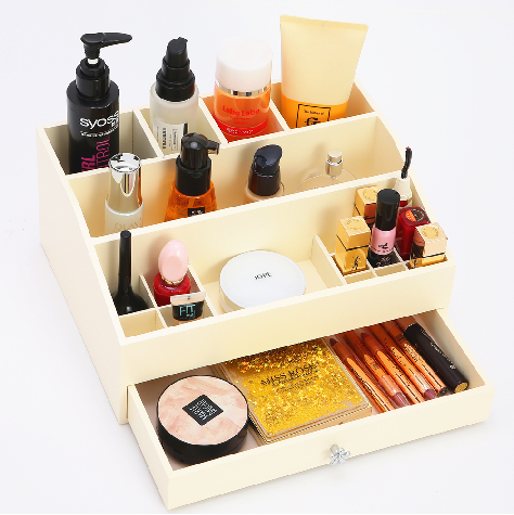 Оптовая продажа, Индивидуальная коробка для хранения косметики, товары для ухода за кожей, коллекционный органайзер для косметики, ящик