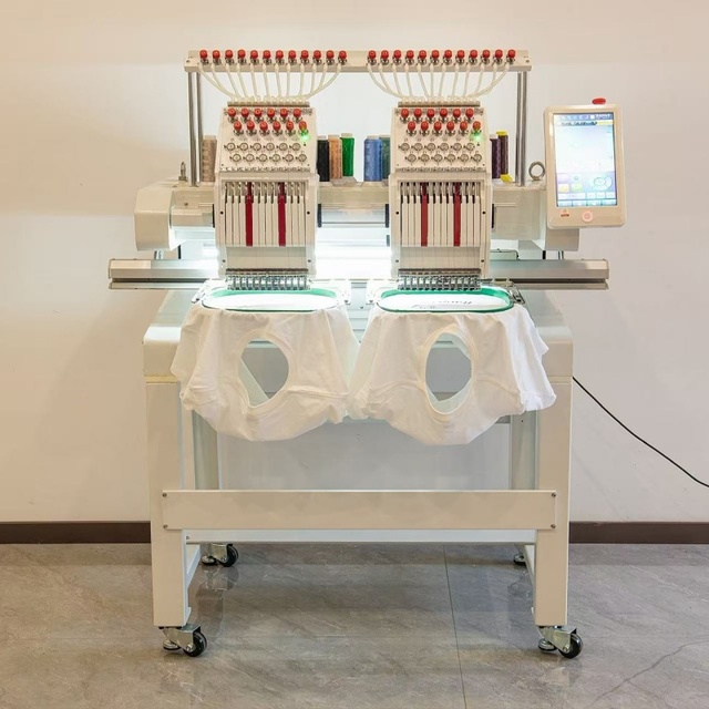 Embroidery Machines in China/ Hat and Shirt Embroidery Machine Industrial Embroidery Sewing Machine