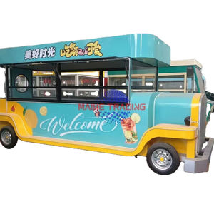 <b>Food</b> <b>Truck</b> Coffee Trailer Street Vendor <b>Food</b> Van Coffee Hotdog Cart Small Vintage <b>Food</b> Trailer <b>Truck</b> Fully Equipped - Product Image 1