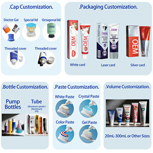 Dentifrice à base de plantes personnalisé au charbon de bambou de noix de coco, marque privée, sans fluorure, dentifrice naturel et biologique - Product Image 3