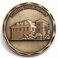 Pièce de monnaie personnalisée en métal, laiton, alliage de zinc, moulée, polie en 3D, couleur personnalisée, impression sérigraphique, pièce de monnaie souvenirs de défi