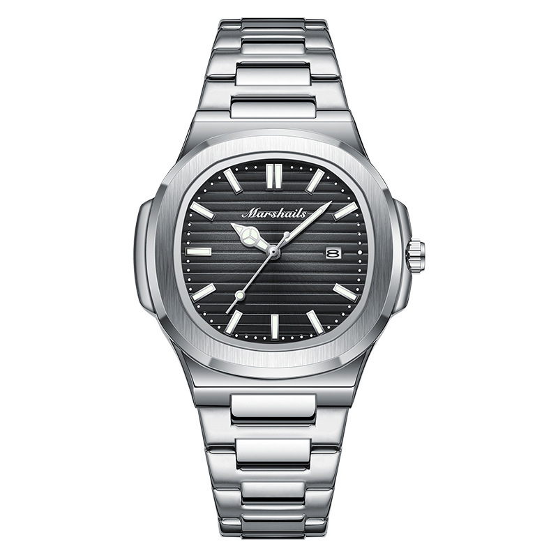 A64 Silver Steel Black Face [Mechanical Protection