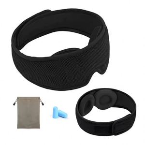 Masque de sommeil 3D profilé, confortable, bloquant la lumière, épais, avec protection du nez pour le sommeil - Product Image 2