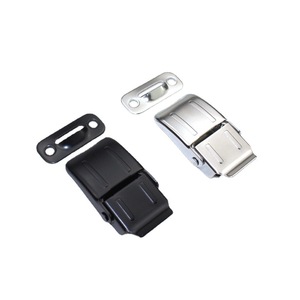Attaches à pression internes en acier inoxydable A219 noir et argent pour les boîtes de transport et la réparation d'équipements - Product Image 1