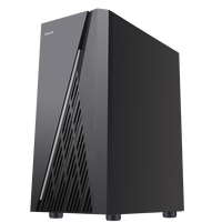 Emplacements pour ordinateur de bureau gamer, nouveau modèle, modèle dernier cri de boîtier cool pour carte mère ARGB strip, structure ATX