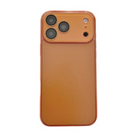 Coque de téléphone PC électroplaquée effet mat avec film de protection d'objectif pour iPhone 18 17 16 Pro Max, transformant instantanément la fenêtre large en 18promax