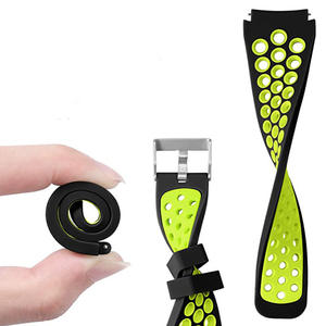 Bracelet en silicone pour Samsung Gear S3 Frontier/<span class=keywords><strong>Classic</strong></span> <span class=keywords><strong>Galaxy</strong></span> <span class=keywords><strong>Watch</strong></span> <span class=keywords><strong>3</strong></span> 45 mm 22 mm, bracelet pour Samsung <span class=keywords><strong>Galaxy</strong></span> <span class=keywords><strong>Watch</strong></span> 46 mm - Product Image 4