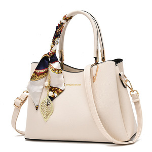 Women's Shoulder Bag Horizontal <b>Square</b> Zipper Closure Two Handles Red Lady Style Leisure Travel Crossbody Commuter Bag - Product Image 5