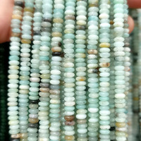 Rondell lisse 2*4mm pierre plate pierres précieuses perles en vrac jaune oeil de tigre Turquoise cerise Quartz bricolage perles de pierre naturelle brins