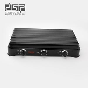 Dsp Portable Gas <b>Stove</b> Dual Burner Metal Camping <b>Stove</b> With Lid For Outdoor Cooking - Product Image 4