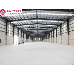 Edificios Prefabricados de Estructura de Acero Ligero Multiusos para Centros Comerciales y Salas de Exposición con Servicios de Soldadura, Corte y Doblado - Product Image 4