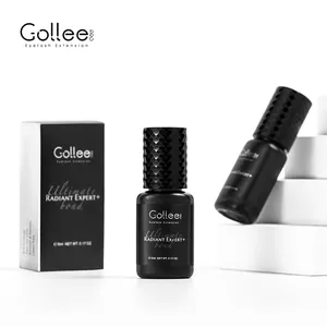 Gollee 0.5 SEC 8 Weeks Long Lasting Custom Adhesive Best Professional Private Label Oil Resistant Korea Eyelash Extension Glue