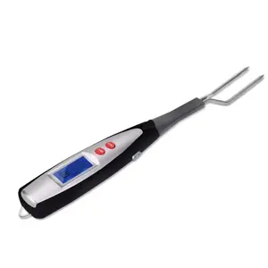 Barbecue Fork with LCD Screen,roast fork,bbq thermometer