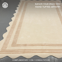 Tapis moderne Majlis en peluche pour salon et chambre, tufté à la main en laine de Nouvelle-Zélande/soie botanique/soie de bambou, écologique, résistant aux taches et ignifuge