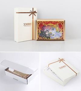 Lámpara de escultura de papel acrílico 3d para habitación de niños, diseño de moda Simple, luz nocturna, decoración para fiesta de boda, ángulo - Product Image 4