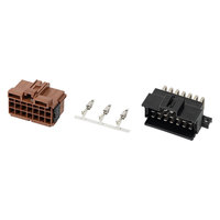 Connecteur marron 21 broches à trois rangées 1-967625-1 – Boîtier électrique en plastique durable pour faisceau de câbles automobile