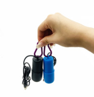 Bomba de aire de oxígeno para acuario ultrasilenciosa portátil, compresor de carga USB, silicona plástica silenciosa para pecera, caja de pesca al aire libre