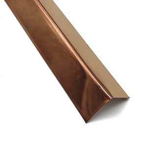 L Shape Stainless Steel <b>Tile</b> Trim Self-adhesive Metal Corner Edge Guard Profile <b>Tile</b> Edging Strip Interior Wall Protector - Product Image 4