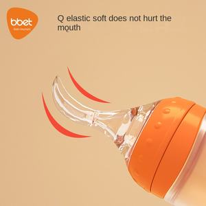 Babi Elephant Anti-asfixia silicona arroz pasta botella cuchara recién nacido Anti-flatulencia comida suplementaria cuchara para bebés - Product Image 4