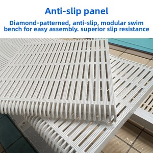 Tabouret d'entraînement pour piscine pour enfants, PVC, modulaire, multifonctionnel, imperméable, antirouille - Product Image 2