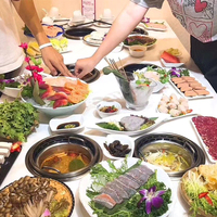 Kommerzieller elektrischer Hot Pot Tisch für Einzelpersonen Restaurant Hotel Smoke less Small Hotpot für den Buffet gebrauch
