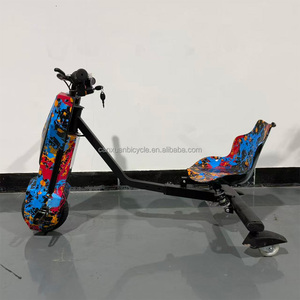 Trottinette électrique <span class=keywords><strong>3</strong></span> <span class=keywords><strong>roues</strong></span> pour enfants 36V <span class=keywords><strong>350W</strong></span>, avec fonctions de <span class=keywords><strong>drift</strong></span> et de torsion, modèle Crazy <span class=keywords><strong>360</strong></span> <span class=keywords><strong>Drift</strong></span> Cart, avec éclairage LED multicolore - Product Image 5