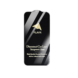 Meilleure vente anti-déflagrant pour Iphone16 15 14pro Film trempé de dentelle de diamant pour Iphone12pro13pro protecteur d'écran couleur - Product Image 1
