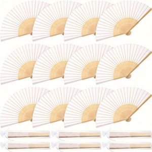 Éventail artisanal en bois, style folklorique, pour mariage, personnalisé, idéal pour les cadeaux d'entreprise et souvenirs, en bambou, pour les fêtes - Product Image 2