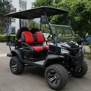 Borcart Golf Cart Fabricante 48V/72V Carro de golfe elétrico de lítio ES-L2 + 2 Seater Off-Road Hunting Cart