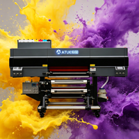 Impresora de Transferencia DTF Automática de 60 cm con Tinta UV, Laminación, Alta Resolución de 3200 dpi, Garantía de 1 Año