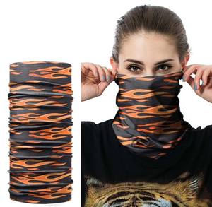 Masker kepala, serat mikro poliester tanpa kelim dewasa syal Bandana penutup kepala masker tabung - Product Image 5