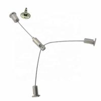 Kits de Suspension, faciles à installer et de haute qualité, plafond, corde en cuivre, fil d'acier plaqué de cuivre, coupe libre, acier, laiton 1001