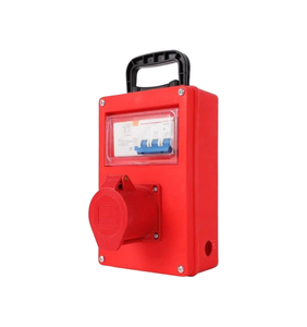 กล่องจ่ายไฟแบบพกพาสำหรับงานหนัก 32A 4 ขา พร้อมระบบป้องกันไฟรั่ว RCD 220V สำหรับกล่องจ่ายไฟกำลังสูง - Product Image 1