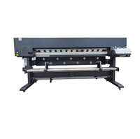 Imprimante vinyle personnalisée banderole machine a imprimer grand format 1.8m eco solvant imprimante à plat