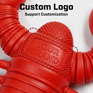 Custom Extra Large Red Lobster Rubber Chew <b>Toy</b> <b>for</b> Dogs Durable Novelty <b>Interactive</b> <b>Pet</b> <b>Toy</b> Indoor Use - Product Image 5
